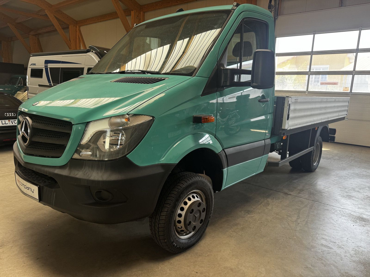 Mercedes-Benz Sprinter 513 CDI 4x4 Allrad Pritsche 3.5t - Madelauto: pilt 1 Mercedes-Benz Sprinter 513 CDI 4x4 Allrad Pritsche 3.5t - Madelauto: pilt 1