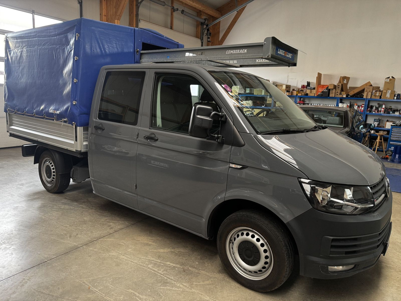 Volkswagen T6 Doka 2.0 TDI 4Motion Plane puregrey - Tent tarbesõiduk, Meeskonnaauto: pilt 4 Volkswagen T6 Doka 2.0 TDI 4Motion Plane puregrey - Tent tarbesõiduk, Meeskonnaauto: pilt 4