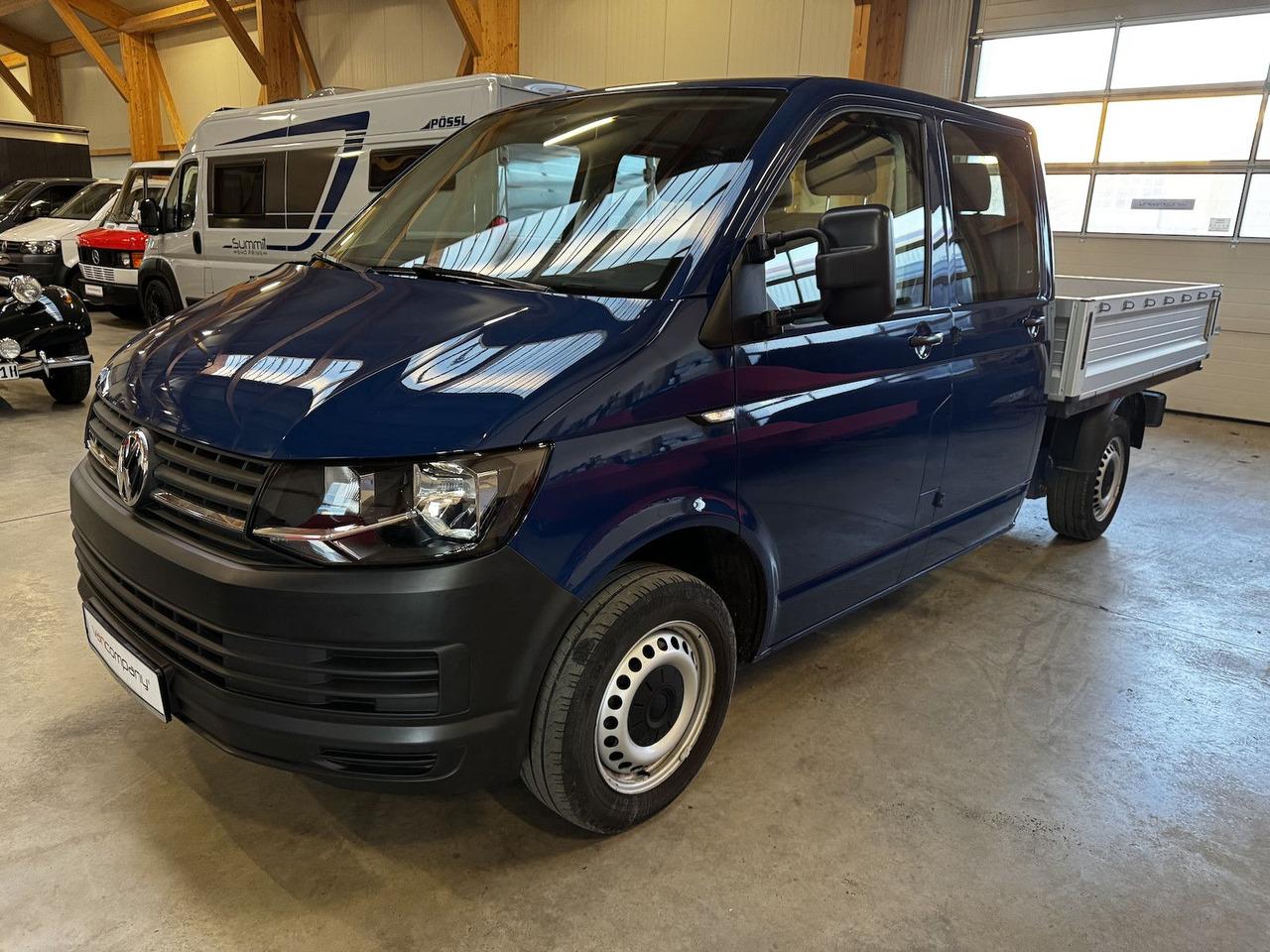 Volkswagen T6 Doka Pritsche 2.0 TDI 4Motion 4x4 indienblau - Madelauto: pilt 1 Volkswagen T6 Doka Pritsche 2.0 TDI 4Motion 4x4 indienblau - Madelauto: pilt 1
