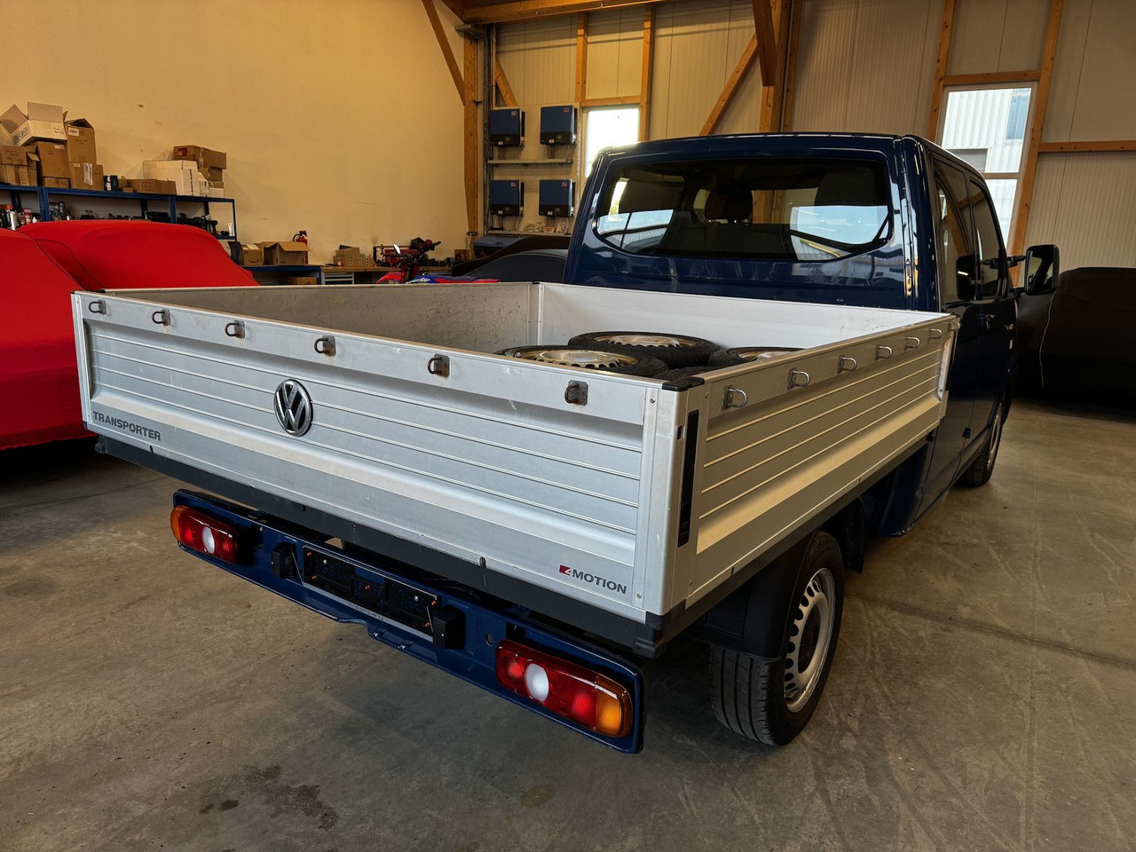 Madelauto Volkswagen T6 Doka Pritsche 2.0 TDI 4Motion 4x4 indienblau: pilt 6