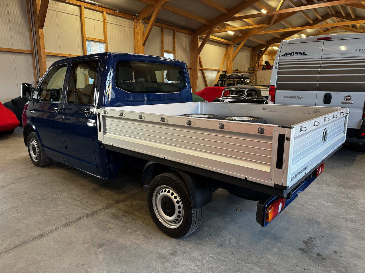 Madelauto Volkswagen T6 Doka Pritsche 2.0 TDI 4Motion 4x4 indienblau: pilt 8