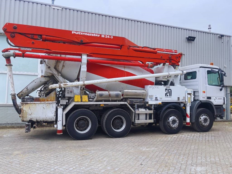 Mercedes-Benz Actros 3241 Putzmeister M24/3 2013 8X4 - Autobetoonisegisti: pilt 5 Mercedes-Benz Actros 3241 Putzmeister M24/3 2013 8X4 - Autobetoonisegisti: pilt 5