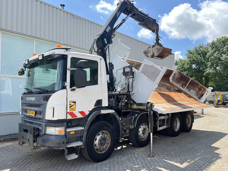 Scania P 400 8X4 KIPPER 2010 + HIAB Crane EURO 5 - Kallurauto, Kraanaga veoauto: pilt 5 Scania P 400 8X4 KIPPER 2010 + HIAB Crane EURO 5 - Kallurauto, Kraanaga veoauto: pilt 5