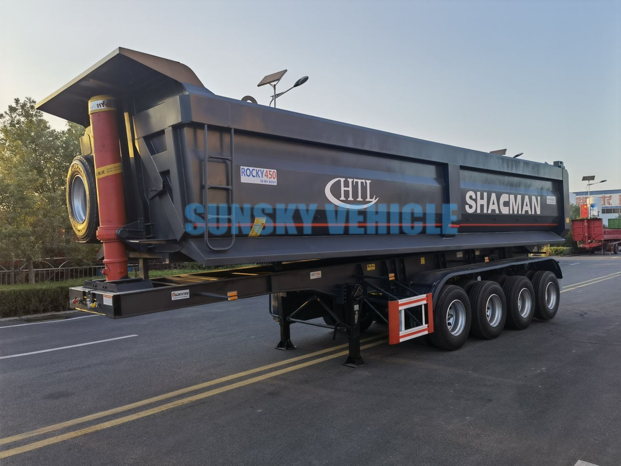 SUNSKY 3/4-Axle Dump Trailer - Kallur-poolhaagis: pilt 3 SUNSKY 3/4-Axle Dump Trailer - Kallur-poolhaagis: pilt 3