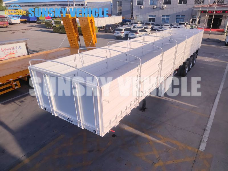 SUNSKY Drop Side semi trailer - Platvorm/ Madelpoolhaagis: pilt 1 SUNSKY Drop Side semi trailer - Platvorm/ Madelpoolhaagis: pilt 1
