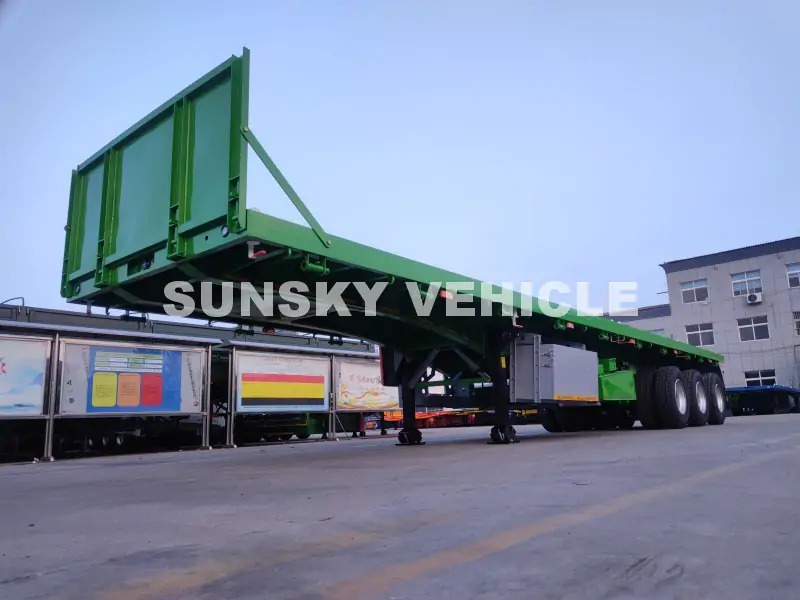 SUNSKY Flat Deck Trailer with henred type axles and suspension - Platvorm/ Madelpoolhaagis: pilt 3 SUNSKY Flat Deck Trailer with henred type axles and suspension - Platvorm/ Madelpoolhaagis: pilt 3