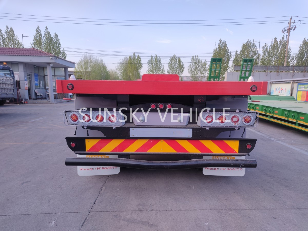 SUNSKY Flatbed Trailer with henred type axles and suspension - Platvorm/ Madelpoolhaagis: pilt 3 SUNSKY Flatbed Trailer with henred type axles and suspension - Platvorm/ Madelpoolhaagis: pilt 3
