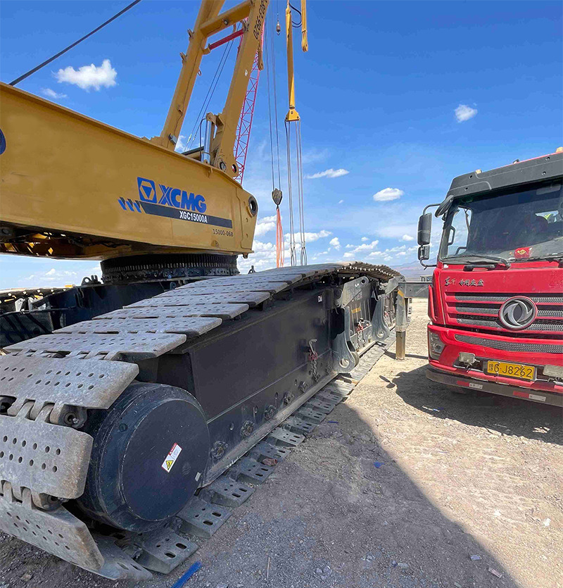 XCMG 2022 XGC15000A used hydraulic crawler crane for sale - Roomikkraana: pilt 4 XCMG 2022 XGC15000A used hydraulic crawler crane for sale - Roomikkraana: pilt 4
