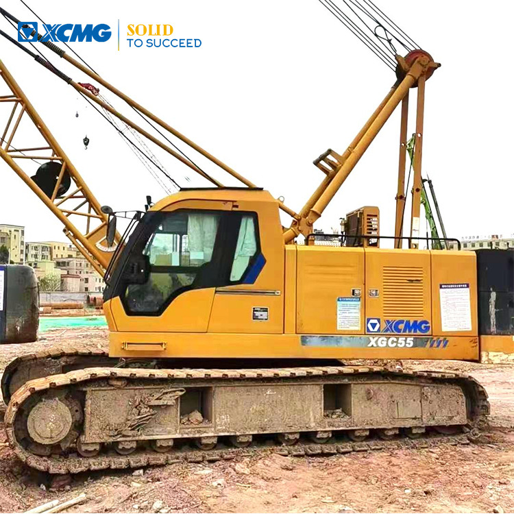 XCMG Official Lattice Boom Crane XGC55 55t Used Crawler Crane Hot Sale - Roomikkraana: pilt 1 XCMG Official Lattice Boom Crane XGC55 55t Used Crawler Crane Hot Sale - Roomikkraana: pilt 1