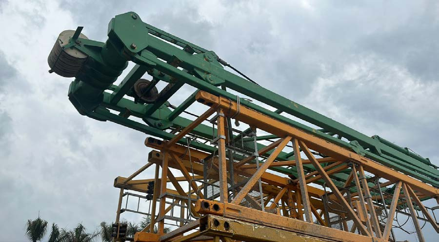 XCMG Official Second Hand Tower Crane 20ton XL6025-20 Luffing Tower Crane Price - Tornkraana: pilt 2 XCMG Official Second Hand Tower Crane 20ton XL6025-20 Luffing Tower Crane Price - Tornkraana: pilt 2