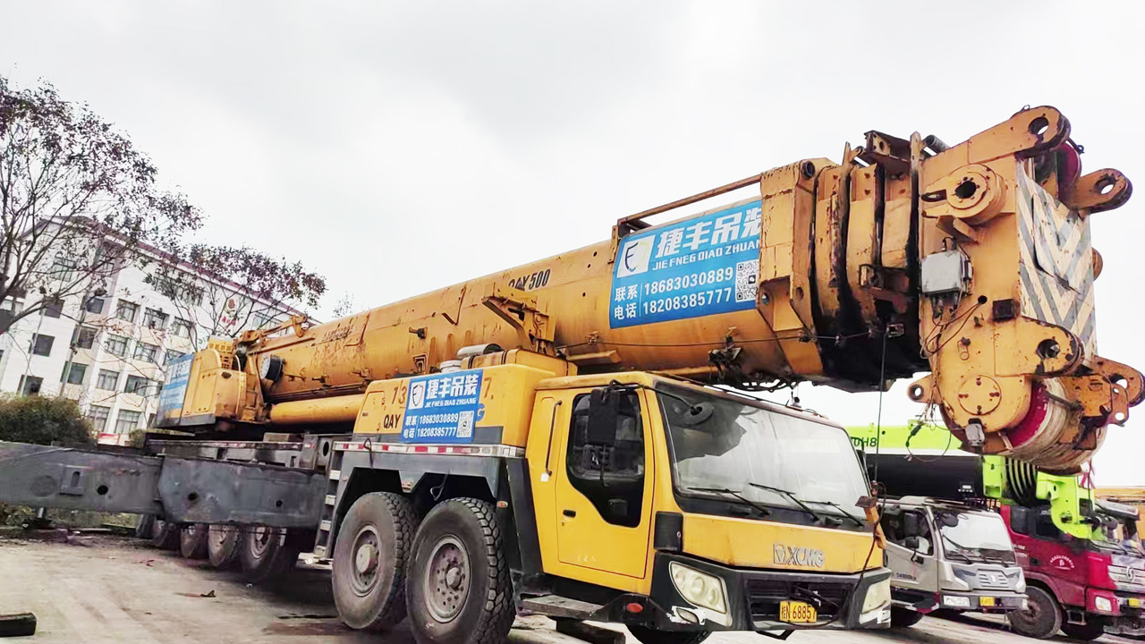XCMG Official Used Hydraulic Pickup Truck Crane QAY400 All Terrain Cranes Price List - Maastikukraana: pilt 2 XCMG Official Used Hydraulic Pickup Truck Crane QAY400 All Terrain Cranes Price List - Maastikukraana: pilt 2