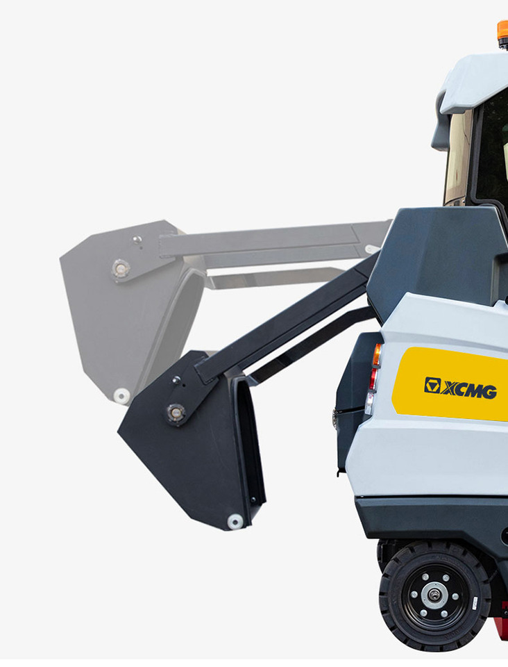 XCMG Official XGHD160ASAC Road Street Sweeper Truck Ride On Floor Sweeper - Tänavapühkimismasin: pilt 5 XCMG Official XGHD160ASAC Road Street Sweeper Truck Ride On Floor Sweeper - Tänavapühkimismasin: pilt 5