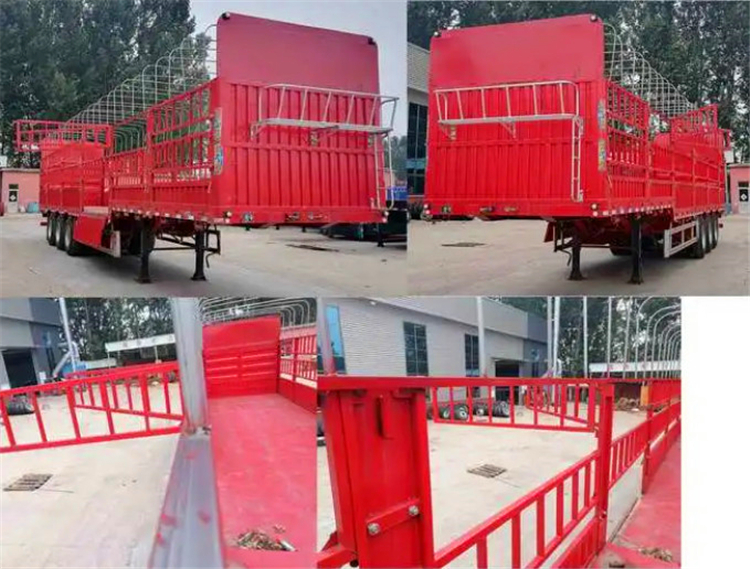 XCMG Official XLYZ9400CCYE Fence Cargo Semi Trailer - Platvorm/ Madelpoolhaagis: pilt 5 XCMG Official XLYZ9400CCYE Fence Cargo Semi Trailer - Platvorm/ Madelpoolhaagis: pilt 5