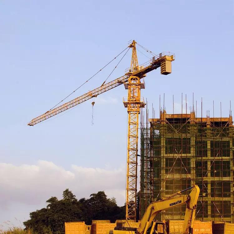 Tornkraana XCMG Used Construction Crane QTZ80 Potain Tower Crane For Sale: pilt 7
