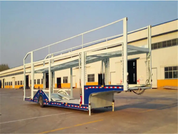 XCMG XCMG Official Manufacturer Flat Bed Container Car Transport Semi Truck Trailer - Treilerpoolhaagis: pilt 4 XCMG XCMG Official Manufacturer Flat Bed Container Car Transport Semi Truck Trailer - Treilerpoolhaagis: pilt 4