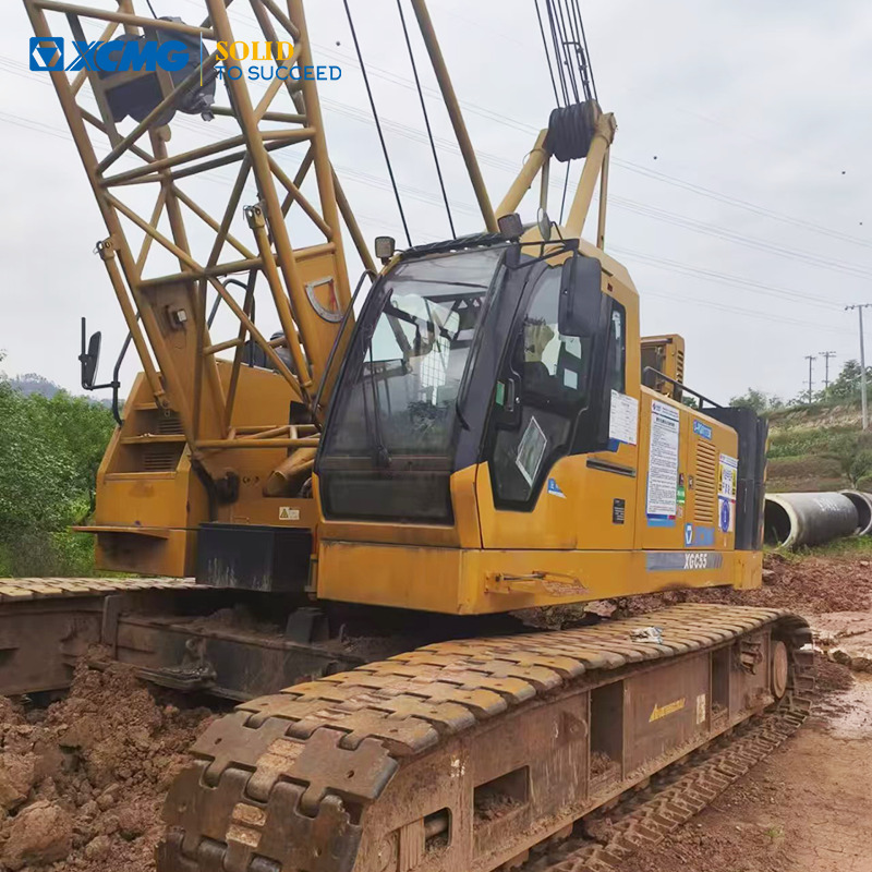 XCMG XGC55 55ton second hand 2021 crane with crawler for sale - Roomikkraana: pilt 1 XCMG XGC55 55ton second hand 2021 crane with crawler for sale - Roomikkraana: pilt 1