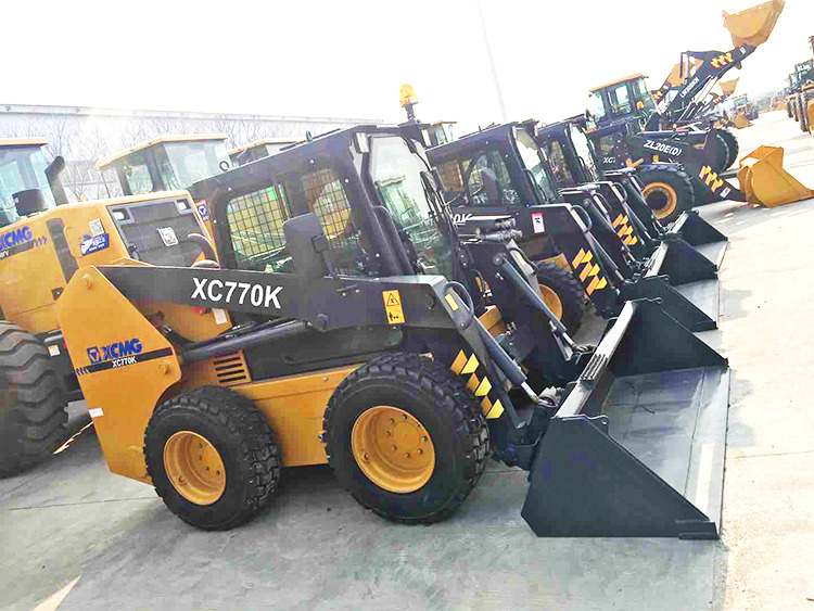 XCMG official XC770K chinese small skid steer loader for sale - Kompaktlaadur: pilt 5 XCMG official XC770K chinese small skid steer loader for sale - Kompaktlaadur: pilt 5