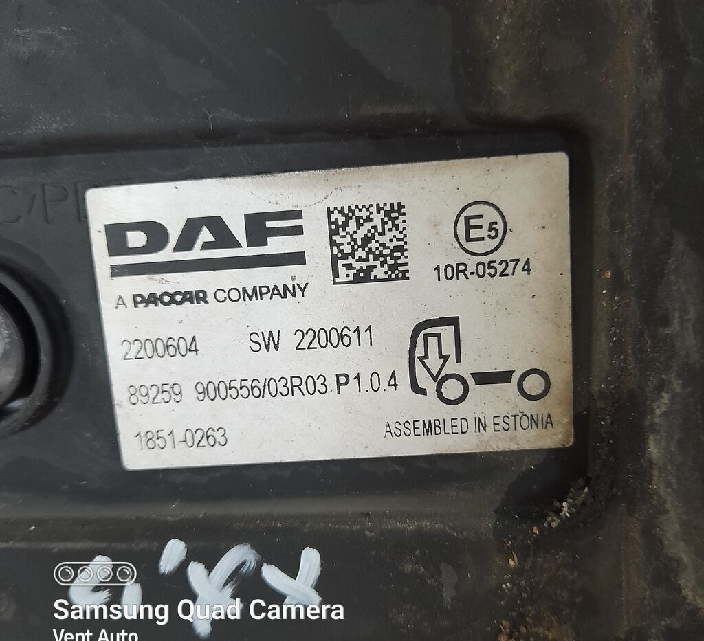 DAF 2200604 DAF XF 106 LIFT 2200604 truck - Mootori juhtimisseade - Veoauto: pilt 2 DAF 2200604 DAF XF 106 LIFT 2200604 truck - Mootori juhtimisseade - Veoauto: pilt 2