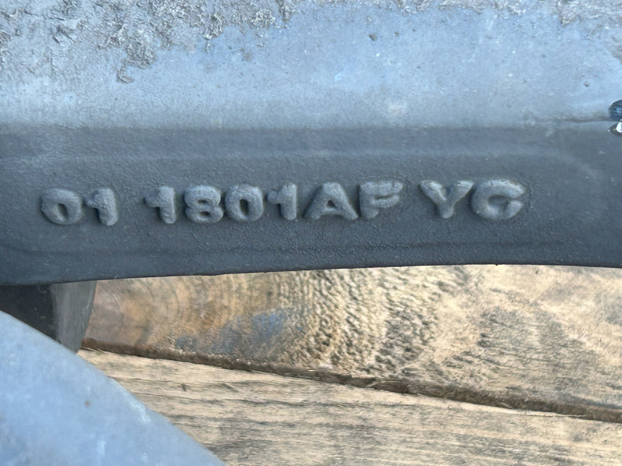 Telg ja varuosad - Veoauto DAF FRONT AXLE DAF XF 106 480: pilt 6