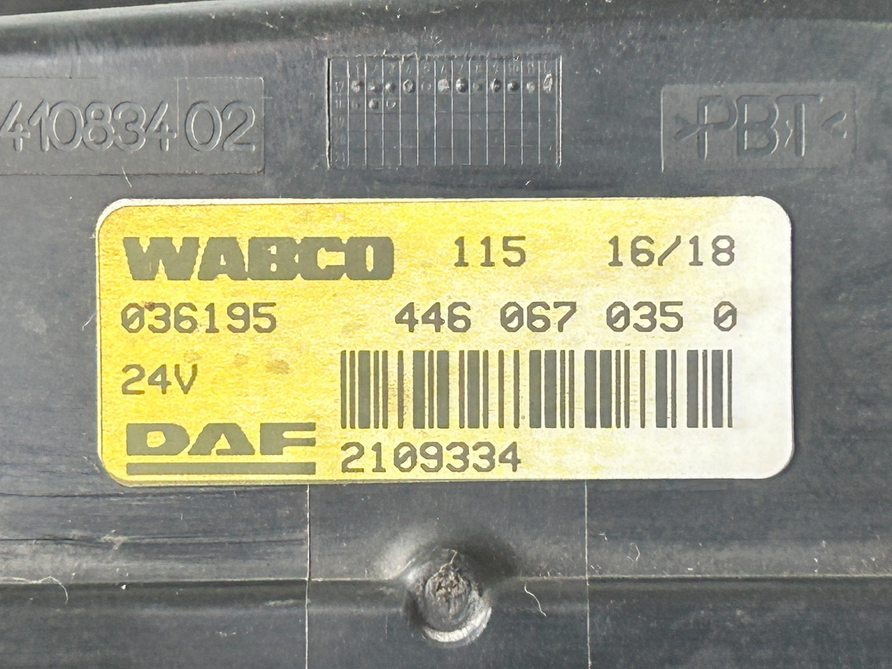 DAF RADAR AKTYWNY ACC2 AEBS DAF XF 106 480 - Elektrisüsteem - Veoauto: pilt 4 DAF RADAR AKTYWNY ACC2 AEBS DAF XF 106 480 - Elektrisüsteem - Veoauto: pilt 4