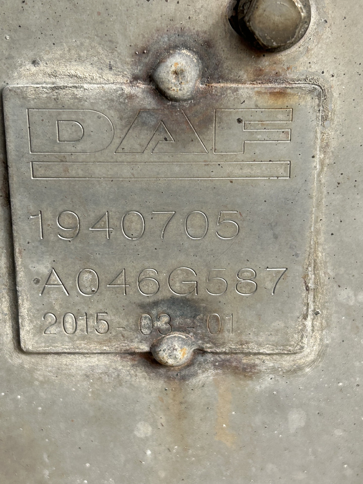 DAF SCR CATALYTIC CONVERTER FOR DAF XF 106 - Katalüüsmuundur: pilt 2 DAF SCR CATALYTIC CONVERTER FOR DAF XF 106 - Katalüüsmuundur: pilt 2
