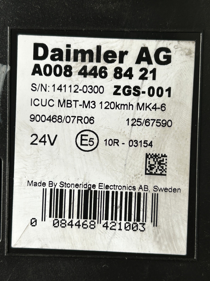 MERCEDES COUNTER ACTROS MP4 A0084468424 - Armatuurlaud: pilt 5 MERCEDES COUNTER ACTROS MP4 A0084468424 - Armatuurlaud: pilt 5