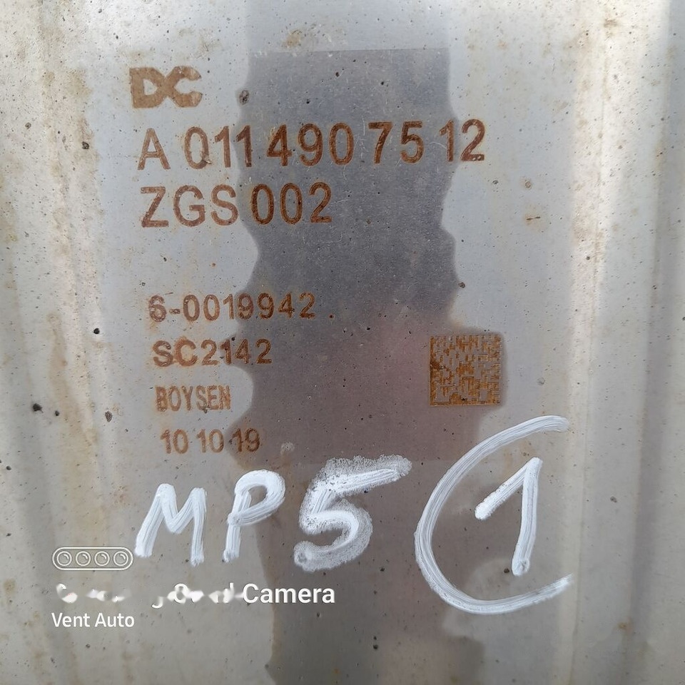 Mercedes-Benz ACTROS MP5 A0114907512 Mercedes-Benz A0114907512 - Katalüüsmuundur - Veoauto: pilt 4 Mercedes-Benz ACTROS MP5 A0114907512 Mercedes-Benz A0114907512 - Katalüüsmuundur - Veoauto: pilt 4