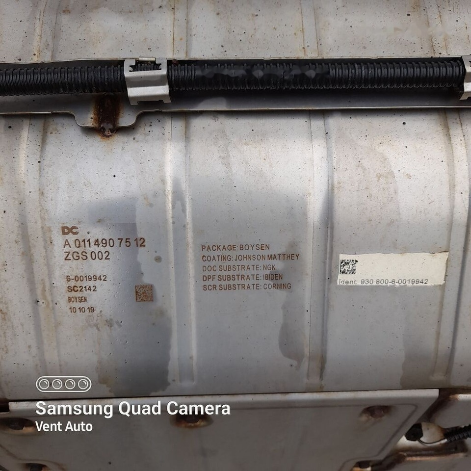 Mercedes-Benz ACTROS MP5 A0114907512 Mercedes-Benz A0114907512 - Katalüüsmuundur - Veoauto: pilt 3 Mercedes-Benz ACTROS MP5 A0114907512 Mercedes-Benz A0114907512 - Katalüüsmuundur - Veoauto: pilt 3