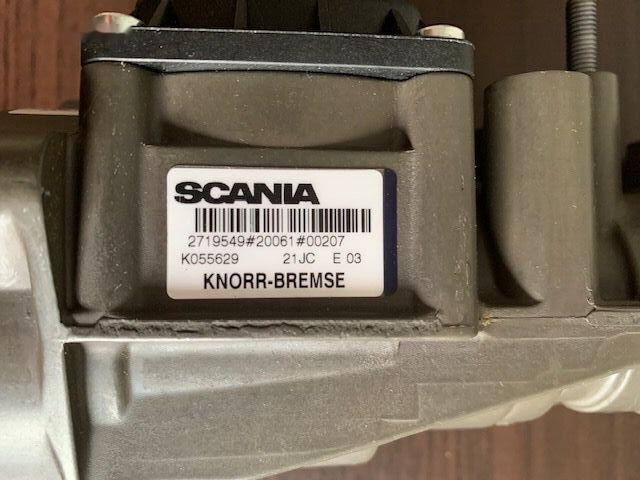 Scania EBS brake valve Scania R truck - Piduriklapp - Veoauto: pilt 2 Scania EBS brake valve Scania R truck - Piduriklapp - Veoauto: pilt 2
