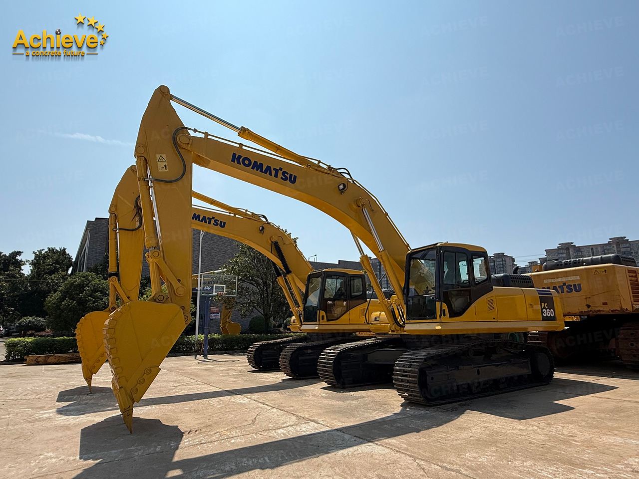 Lintekskavaator KOMATSU Remanufactured Komatsu PC360-7 excavator 1.6 m³  180/1900 kw/rpm  33000 kg  7380 mm  227 kN  Komatsu SAA6D114E  605 L【ACHIEVE】 TOP CONDITION!!!: pilt 7