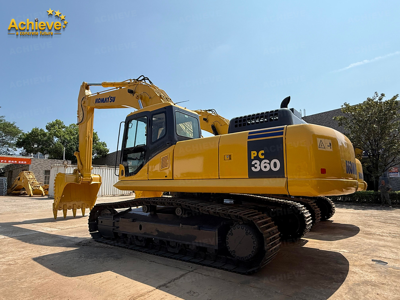 Lintekskavaator KOMATSU Remanufactured Komatsu PC360-7 excavator 1.6 m³  180/1900 kw/rpm  33000 kg  7380 mm  227 kN  Komatsu SAA6D114E  605 L【ACHIEVE】 TOP CONDITION!!!: pilt 5