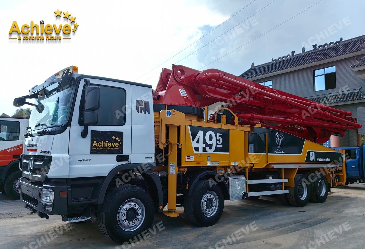 PUTZMEISTER Mercedes-Benz 4141 Putzmeister 49.5M 【ACHIEVE】TOP CONDITION!!! - Betoonipump: pilt 4 PUTZMEISTER Mercedes-Benz 4141 Putzmeister 49.5M 【ACHIEVE】TOP CONDITION!!! - Betoonipump: pilt 4