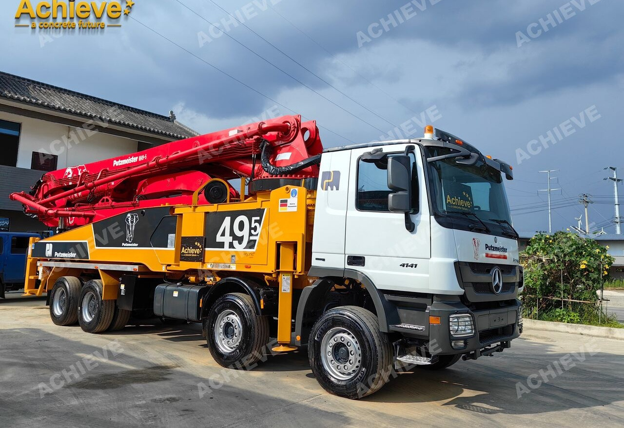 PUTZMEISTER Mercedes-Benz 4141 Putzmeister 49.5M 【ACHIEVE】TOP CONDITION!!! - Betoonipump: pilt 1 PUTZMEISTER Mercedes-Benz 4141 Putzmeister 49.5M 【ACHIEVE】TOP CONDITION!!! - Betoonipump: pilt 1