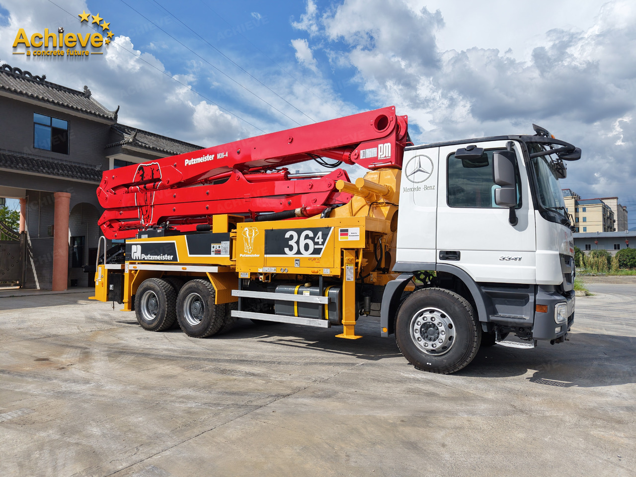PUTZMEISTER Mercedes-Benz M36-4 2018 ACTROS 3341【ACHIEVE】TOP CONDITION!!! - Betoonipump: pilt 3 PUTZMEISTER Mercedes-Benz M36-4 2018 ACTROS 3341【ACHIEVE】TOP CONDITION!!! - Betoonipump: pilt 3