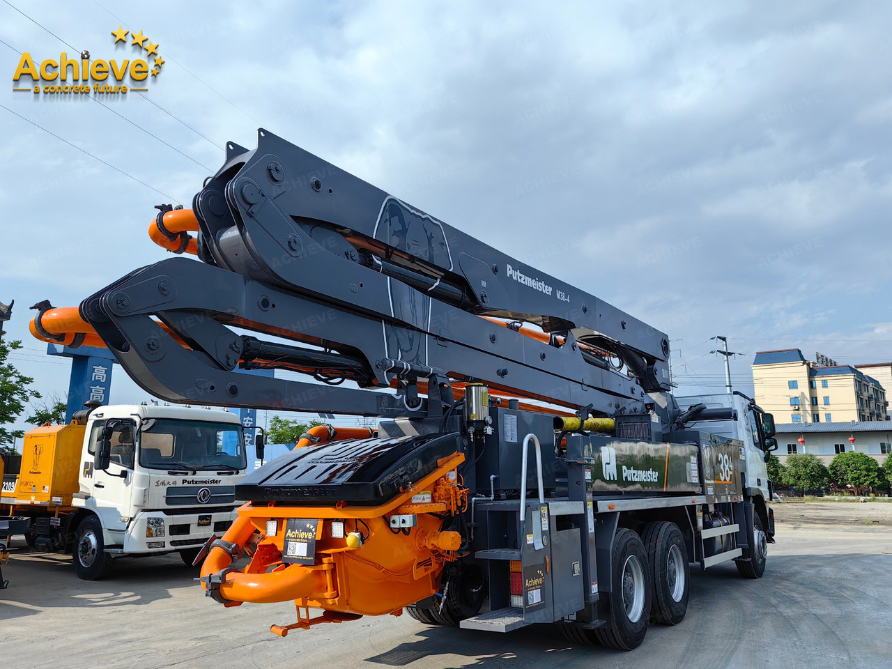 Betoonipump PUTZMEISTER PUTZMEISTER M38-4Z 2013 HOT SALE Mercedes-Benz【ACHIEVE】TOP CONDITION!!!: pilt 8