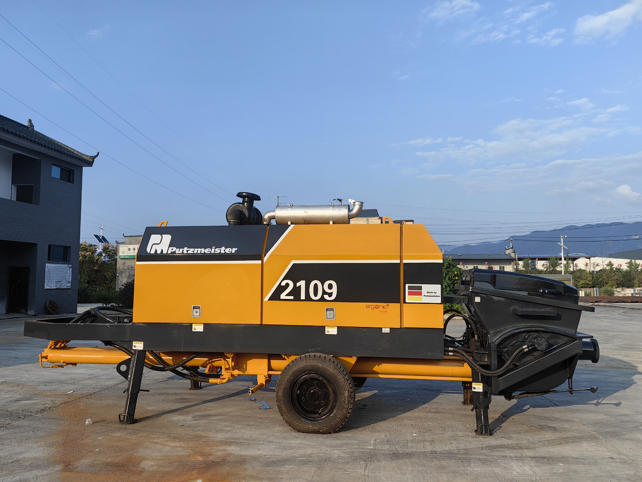 Putzmeister 2013 putzmeist BSA2109H-D Stationary concrete pump【ACHIEVE】TOP CONDITION!!! - Statsionaarne betoonipump: pilt 1 Putzmeister 2013 putzmeist BSA2109H-D Stationary concrete pump【ACHIEVE】TOP CONDITION!!! - Statsionaarne betoonipump: pilt 1