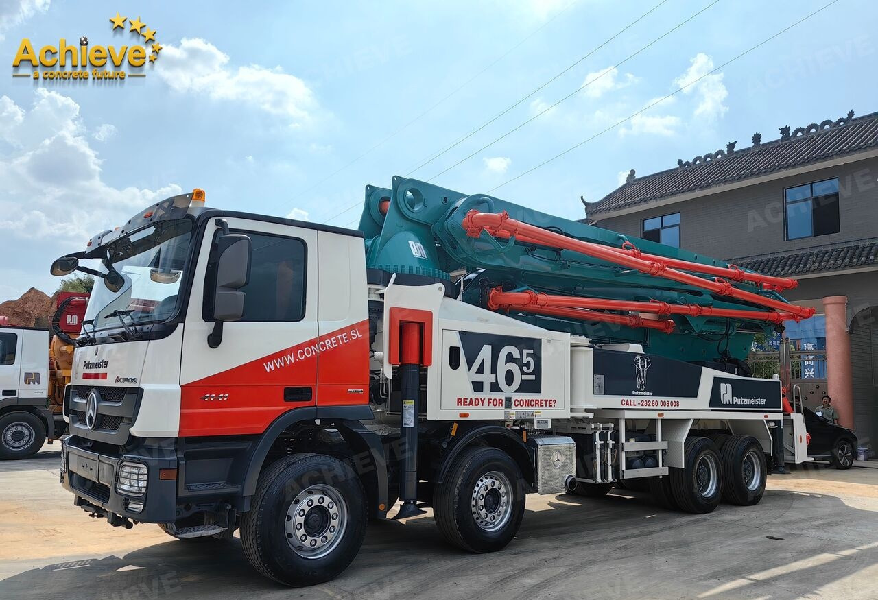 Putzmeister Compact Truck-Mounted Concrete Pump M46-5 【ACHIEVE】TOP CONDITION!!! - Betoonipump: pilt 3 Putzmeister Compact Truck-Mounted Concrete Pump M46-5 【ACHIEVE】TOP CONDITION!!! - Betoonipump: pilt 3