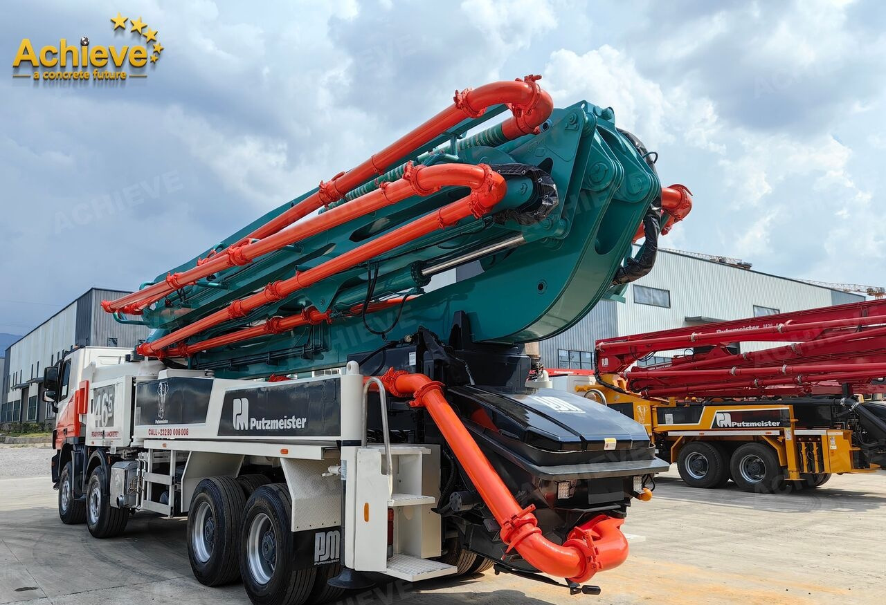 Putzmeister Compact Truck-Mounted Concrete Pump M46-5 【ACHIEVE】TOP CONDITION!!! - Betoonipump: pilt 5 Putzmeister Compact Truck-Mounted Concrete Pump M46-5 【ACHIEVE】TOP CONDITION!!! - Betoonipump: pilt 5