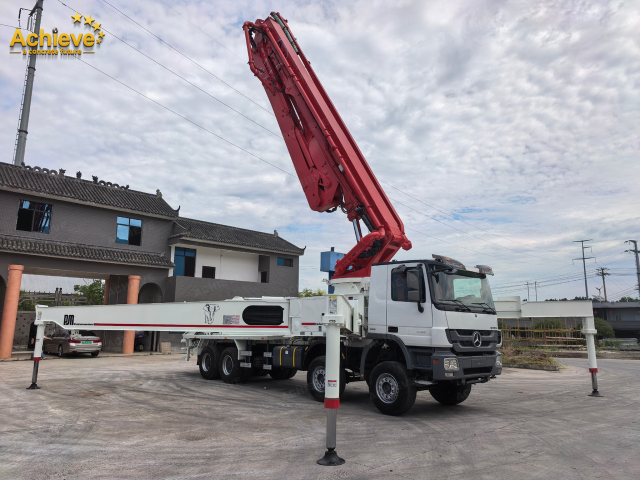 Putzmeister Putzmeister M56-4RZ Actros 4141Mercedes-Benz Concrete pump truck 【ACHIEVE】TOP CONDITION!!! - Betoonipump: pilt 1 Putzmeister Putzmeister M56-4RZ Actros 4141Mercedes-Benz Concrete pump truck 【ACHIEVE】TOP CONDITION!!! - Betoonipump: pilt 1
