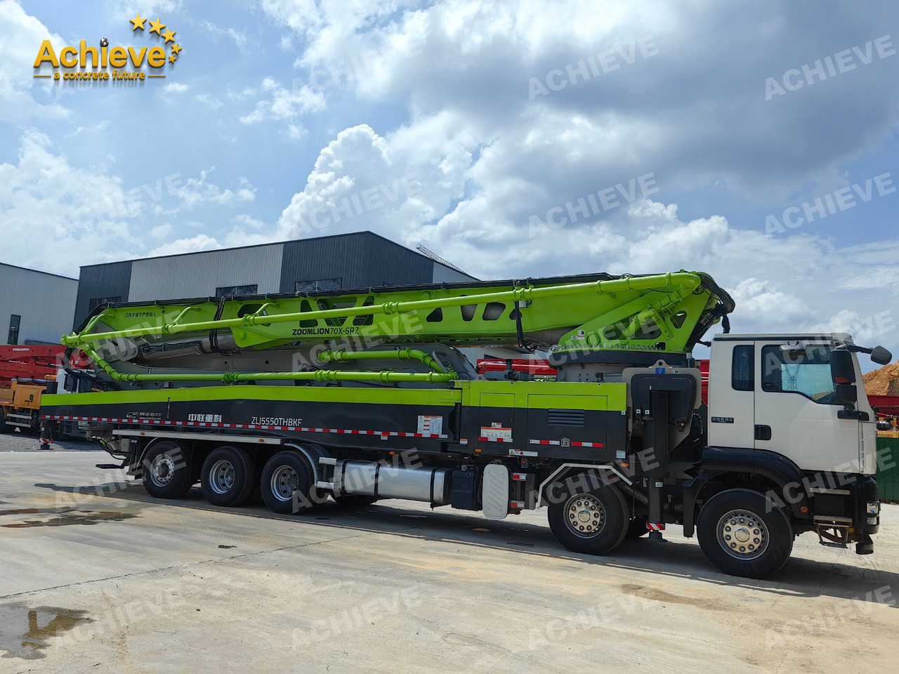 Zoomlion Zoomlion 70M 70X-6RZ Concrete pump truck ACTROS 4141 【ACHIEVE】TOP CONDITION!!! - Betoonipump: pilt 5 Zoomlion Zoomlion 70M 70X-6RZ Concrete pump truck ACTROS 4141 【ACHIEVE】TOP CONDITION!!! - Betoonipump: pilt 5