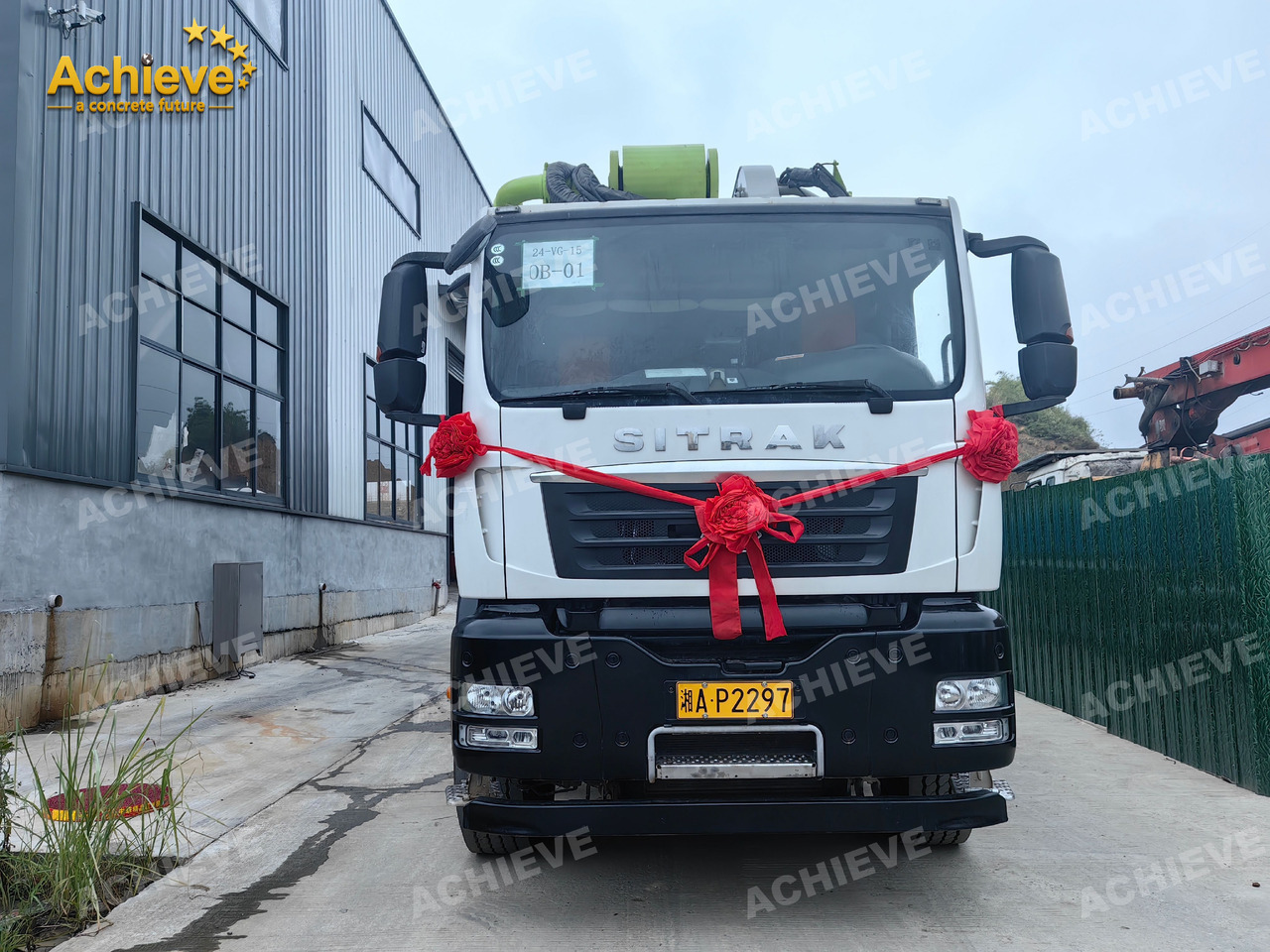 Zoomlion Zoomlion 70M 70X-6RZ Concrete pump truck ACTROS 4141 【ACHIEVE】TOP CONDITION!!! - Betoonipump: pilt 3 Zoomlion Zoomlion 70M 70X-6RZ Concrete pump truck ACTROS 4141 【ACHIEVE】TOP CONDITION!!! - Betoonipump: pilt 3