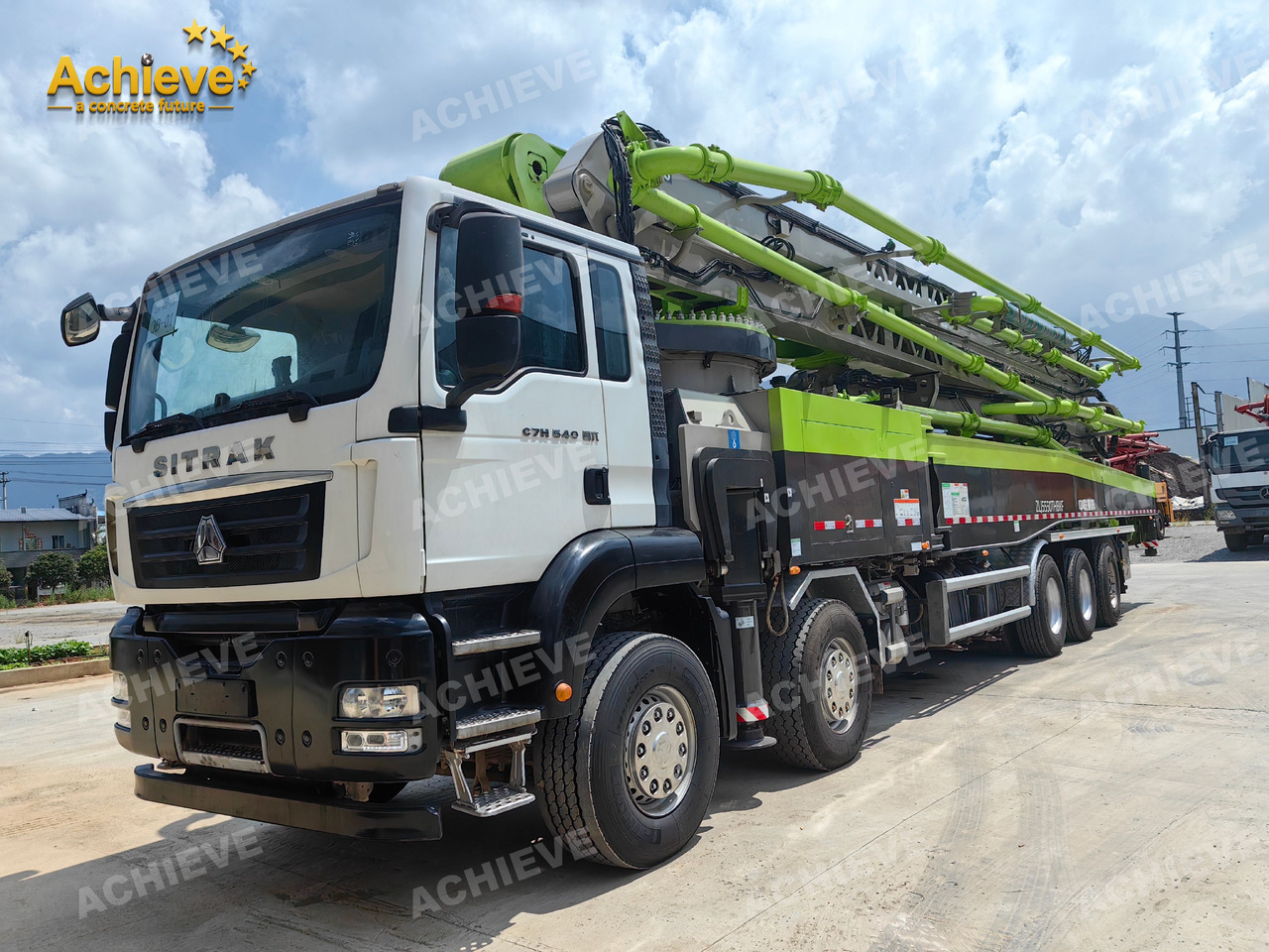 Zoomlion Zoomlion 70M 70X-6RZ Concrete pump truck ACTROS 4141 【ACHIEVE】TOP CONDITION!!! - Betoonipump: pilt 2 Zoomlion Zoomlion 70M 70X-6RZ Concrete pump truck ACTROS 4141 【ACHIEVE】TOP CONDITION!!! - Betoonipump: pilt 2