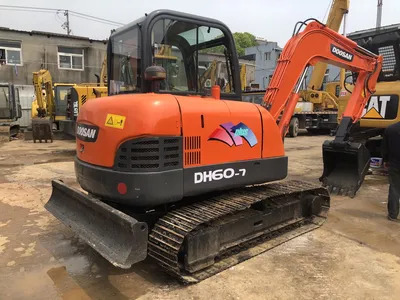 6t Mini Doosan Dh60-7 Dh55 Crawler Excavator - Lintekskavaator: pilt 1 6t Mini Doosan Dh60-7 Dh55 Crawler Excavator - Lintekskavaator: pilt 1