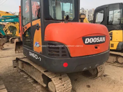 6t Used Doosan Dh60 Crawler Excavator Dh60-7 Mini Excavator - Lintekskavaator: pilt 1 6t Used Doosan Dh60 Crawler Excavator Dh60-7 Mini Excavator - Lintekskavaator: pilt 1
