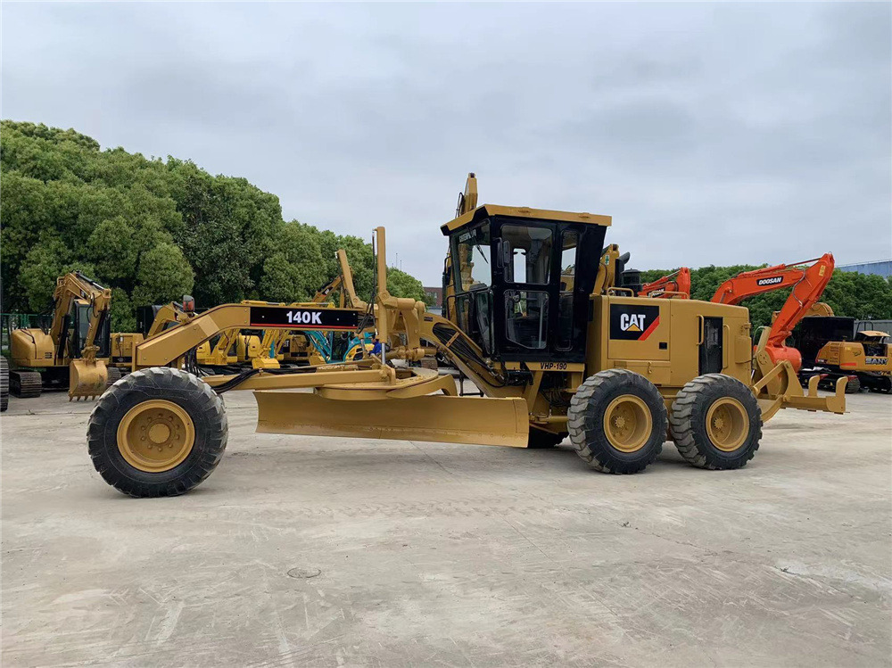 CATERPILLAR Used Motor Grader Original CAT 140K for Sale: 136 kW (183 HP) C7 Engine, 3.7 m Blade & 18,400 kg Operating Weight - Teehöövel: pilt 2 CATERPILLAR Used Motor Grader Original CAT 140K for Sale: 136 kW (183 HP) C7 Engine, 3.7 m Blade & 18,400 kg Operating Weight - Teehöövel: pilt 2
