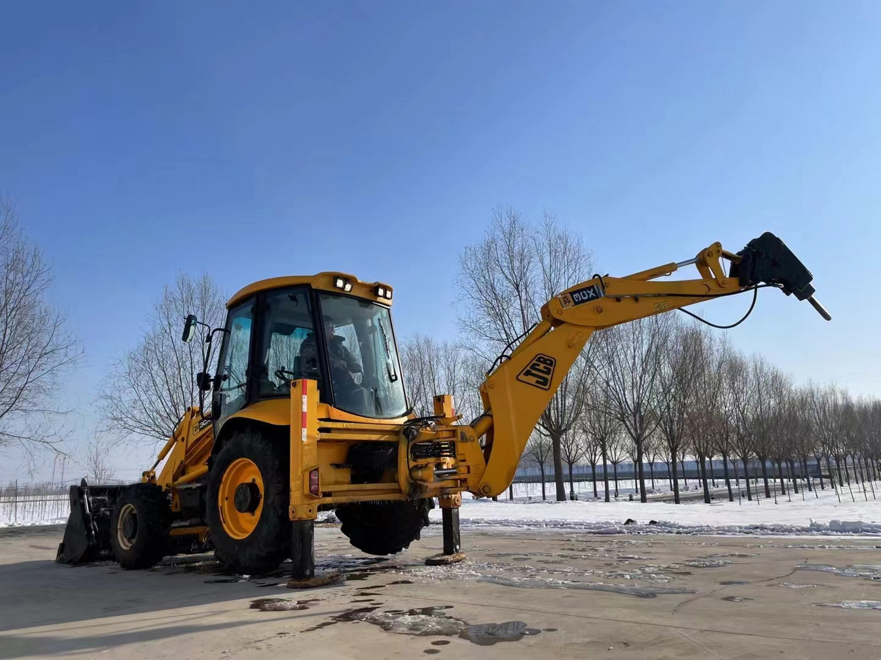JCB 3CX Used Backhoe Loader with Hammer - Ekskavaator-laadur: pilt 2 JCB 3CX Used Backhoe Loader with Hammer - Ekskavaator-laadur: pilt 2