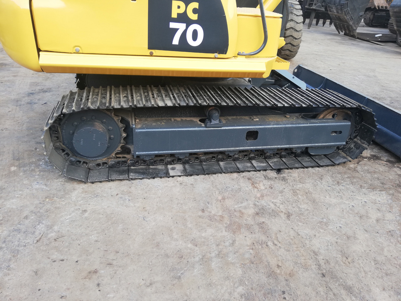 KOMATSU mini digger 7 ton excavator Komatsu PC70 - Miniekskavaator: pilt 3 KOMATSU mini digger 7 ton excavator Komatsu PC70 - Miniekskavaator: pilt 3