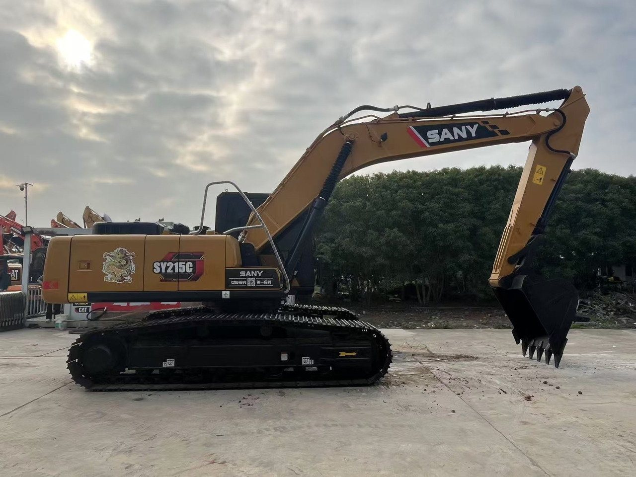Sany SY215C Used Excavator Mitsubishi Engine - Lintekskavaator: pilt 1 Sany SY215C Used Excavator Mitsubishi Engine - Lintekskavaator: pilt 1
