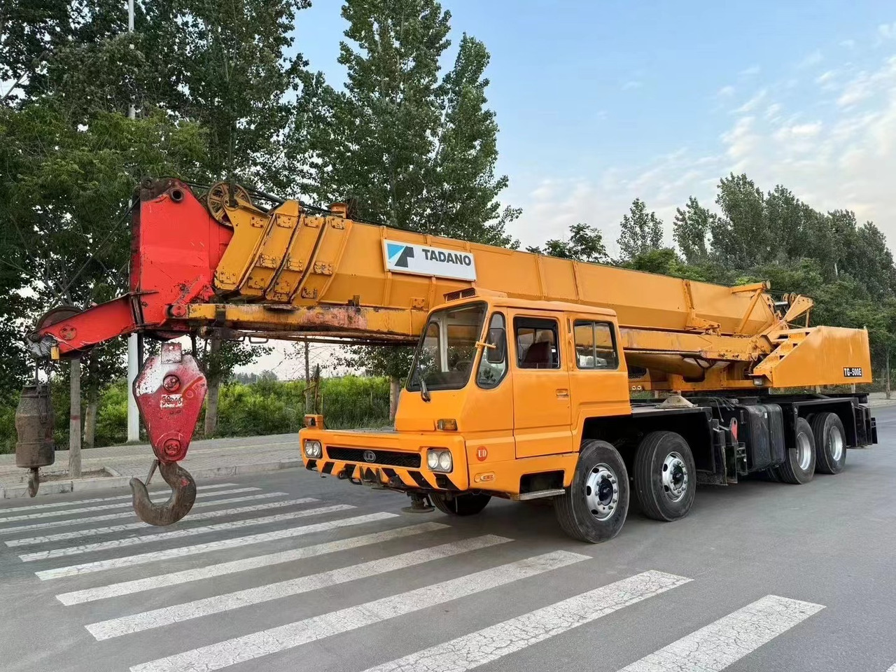 TADANO TG500E Good Condition 50 ton Truck Crane - Autokraana: pilt 1 TADANO TG500E Good Condition 50 ton Truck Crane - Autokraana: pilt 1