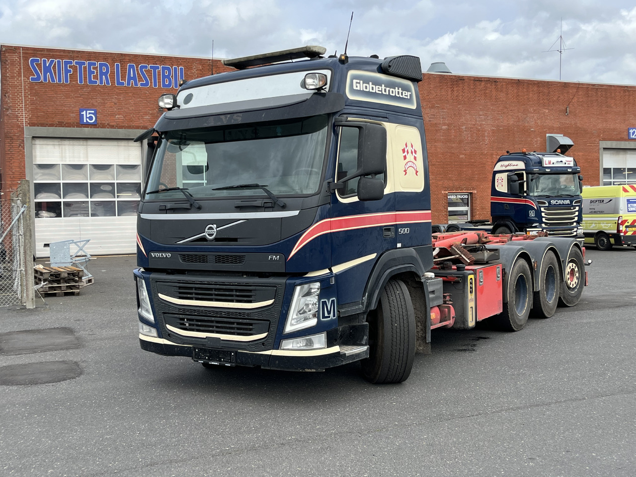 Volvo FM 500 8x4 - Konkstõstukiga veoauto: pilt 1 Volvo FM 500 8x4 - Konkstõstukiga veoauto: pilt 1